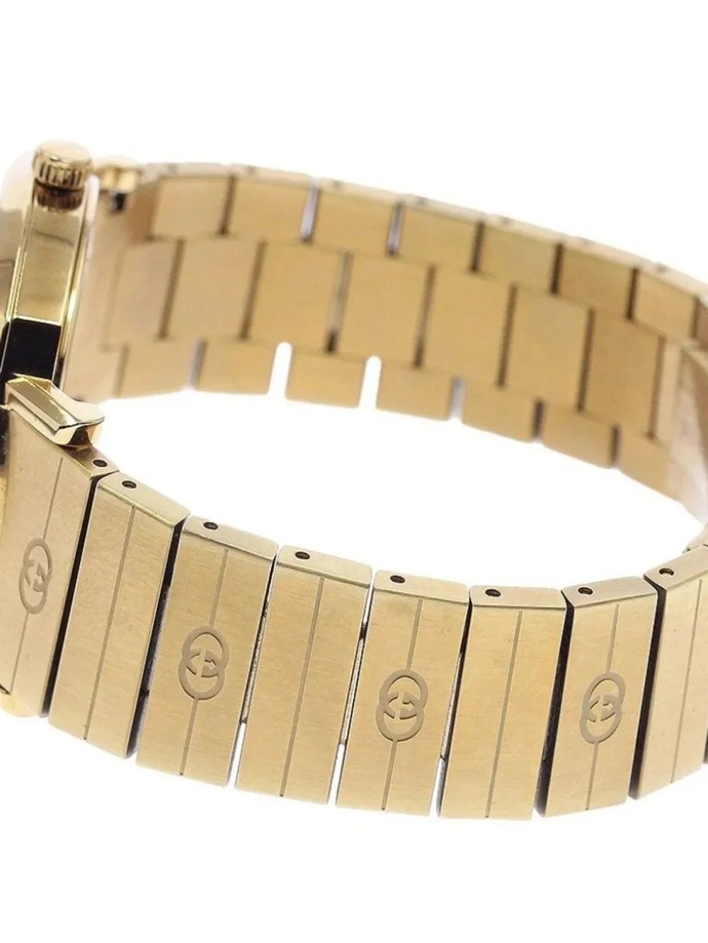 GUCCI Grip watch 157.4/YA157403 Date white Dial Quartz Boy's Watch